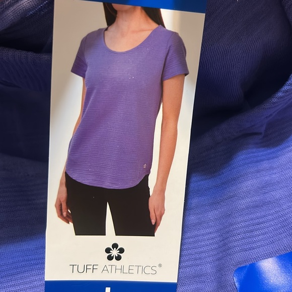 Tuff Athletics T-shirt Purple color NWT Various Sizes - Picture 1 of 6